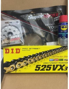 Kit Trasmissione DID 101163 per Aprilia Dorsoduro 750 dal 2008 al 2016 2