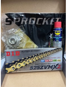 Kit Trasmissione DID 101226 per Ducati Hypermotard 796 dal 2010 al 2012 2