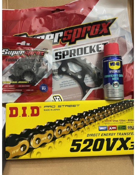 Kit Trasmissione DID 100002 per Honda NC X 700 dal 2012 al 2013