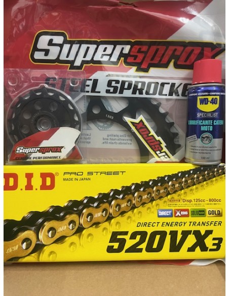 Kit trasmissione DID 101542 per Honda NC S 750 dal 2014 al 2015