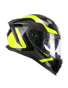 Casco integrale CGM 311R BLAST RACE Nero Giallo fluo 311R-ALV-93