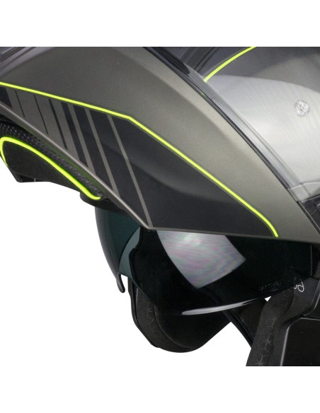 Casco Modulare CGM 560G MAD RIDE Grafite Giallo fluo opaco