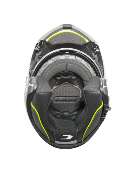 Casco Modulare CGM 560G MAD RIDE Grafite Giallo fluo opaco