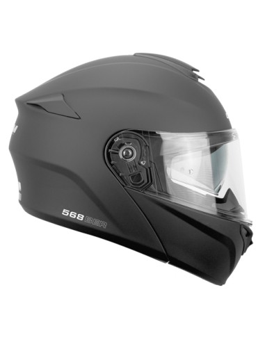 Casco Modulare CGM 568A BER MONO Nero opaco