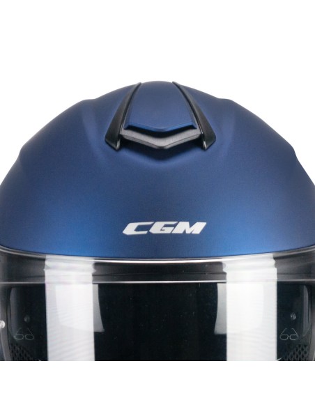 Casco Modulare CGM 568A BER MONO Blu satinato