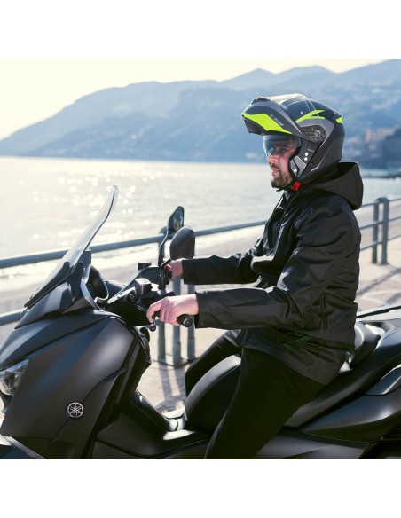 Casco Modulare CGM 568G BER DRESDA Grafite Giallo fluo opaco