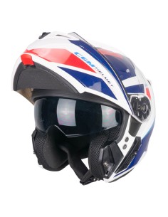 Casco Modulare CGM 568S BER SPORT Bianco Blu 2