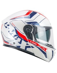 Casco Modulare CGM C-MAX CITY Blu Bianco Rosso