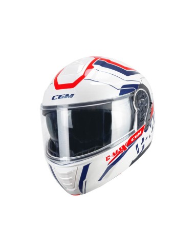 Casco Modulare CGM C-MAX CITY Blu Bianco Rosso