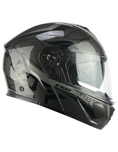 Casco Modulare CGM 569G C-MAX CITY Grafite Nero