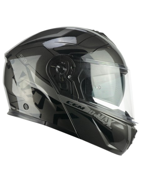 Casco Modulare CGM 569G C-MAX CITY Grafite Nero