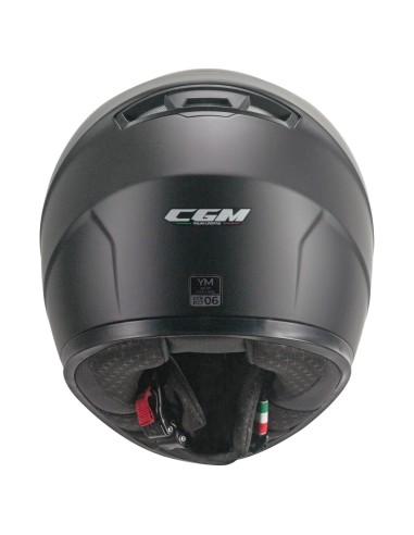 Casco Integrale Bambino CGM 265A LUCKY MONO Nero opaco