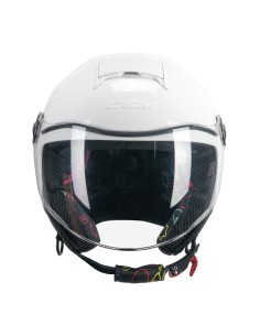 Casco Jet Bambino CGM 261A MINI MONO Bianco 2