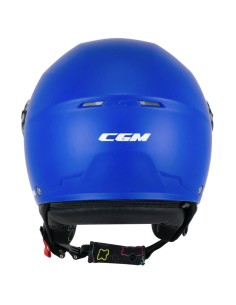 Casco Jet Bambino CGM 261A MINI MONO Azzurro opaco 2