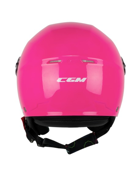 Casco Jet Bambino CGM 261A MINI MONO Fucsia