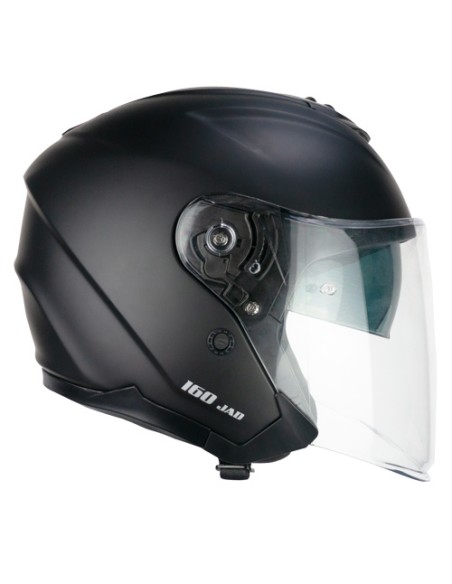 Casco DEMI JET CGM 160A JAD MONO Nero opaco