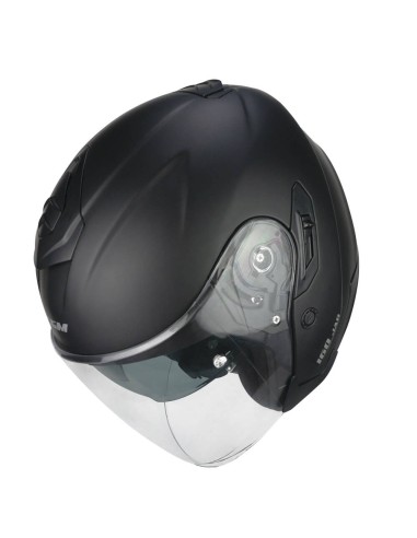 Casco DEMI JET CGM 160A JAD MONO Nero opaco