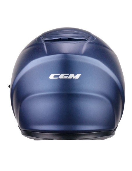 Casco DEMI JET 160A JAD MONO Blu satinato