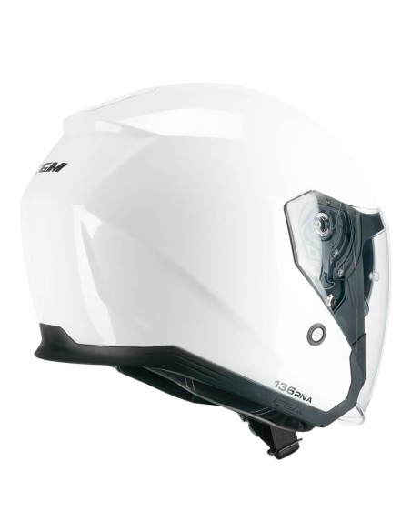 Casco JET CGM 136A RNA MONO Bianco