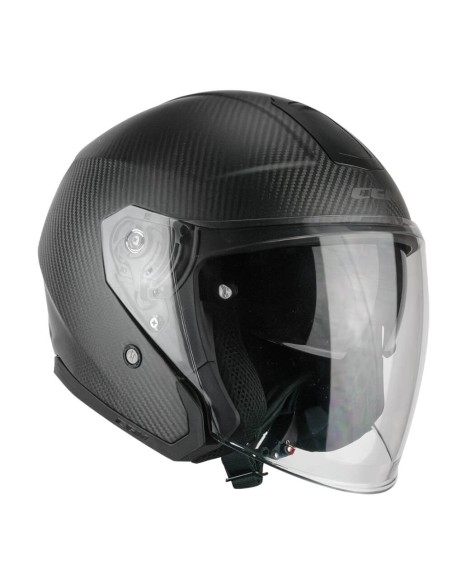 Casco JET CGM 136C RNA PRO Carbon Nero opaco