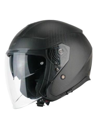 Casco JET CGM 136C RNA PRO Carbon Nero opaco