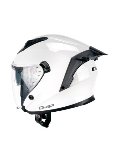 Casco Jet CGM 127A DEEP MONO Bianco