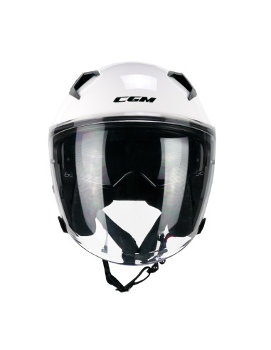 Casco Jet CGM 127A DEEP MONO Bianco