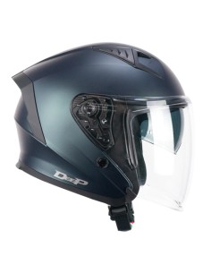 Casco Jet CGM 127A DEEP MONO Petrolio satinato