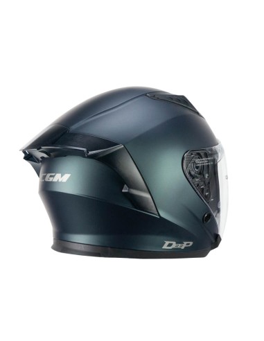 Casco Jet CGM 127A DEEP MONO Petrolio satinato
