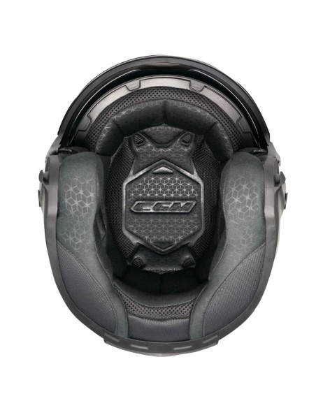 Casco Jet CGM 127A DEEP MONO Petrolio satinato