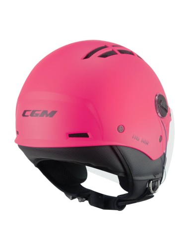 Casco AIR CGM 116A AIR MONO Rosa fluo opaco