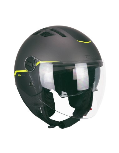Casco AIR CGM 116G AIR BICO Grafite Giallo fluo opaco