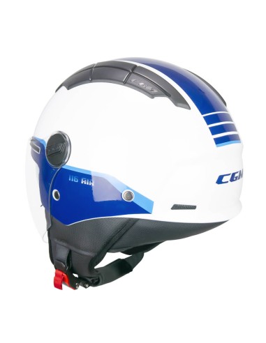 Casco AIR CGM 116G AIR BICO Bianco Blu