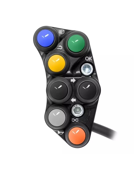 Pulsantiera sinistra Stradale Jetprime per KTM Duke 990 JP PLS 048