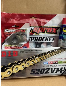 Kit Trasmissione DID 100799 per Kawasaki Z 800 dal 2013 al 2016 2