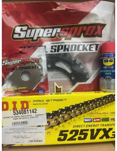 Kit Trasmissione DID 101010 per Yamaha TDM 850 dal 1999 al 2001