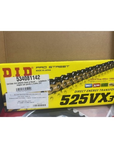 Kit Trasmissione DID 101010 per Yamaha TDM 850 dal 1999 al 2001