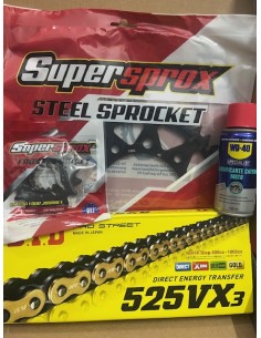 Kit Trasmissione DID 101802 per YAMAHA MT-09 890 dal 2021 al 2025 2