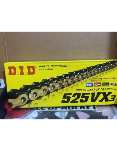 Kit Trasmissione DID 101802 per YAMAHA MT-09 890 dal 2021 al 2025