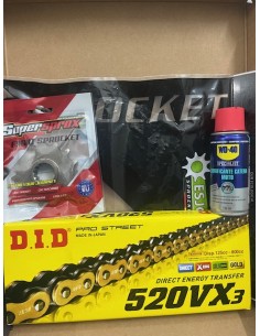 Kit Trasmissione DID 101884 per VOGE R Brivido E4/E5 500... 2