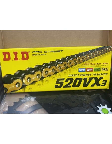 Kit Trasmissione DID 101884 per VOGE R Brivido E4/E5 500 dal 2021 al 2023