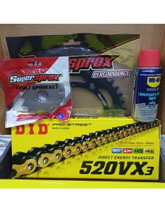 Kit Trasmissione DID 101640 per KTM Duke 890 dal 2021 al 2024