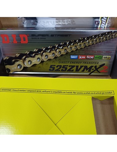 Kit Trasmissione DID 101466 per KTM Super Duke 1290 dal 2014 al 2023