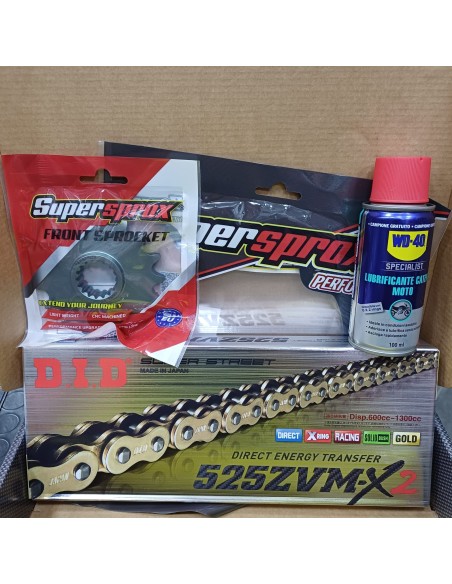 Kit Trasmissione DID 101466 per KTM Super Duke 1290 dal 2014 al 2023