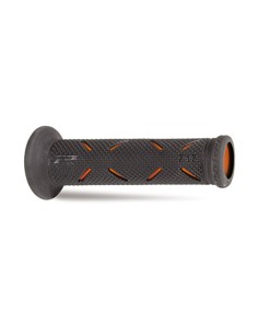 Manopole Progrip Dual Density Forate 717 Nere Arancio
