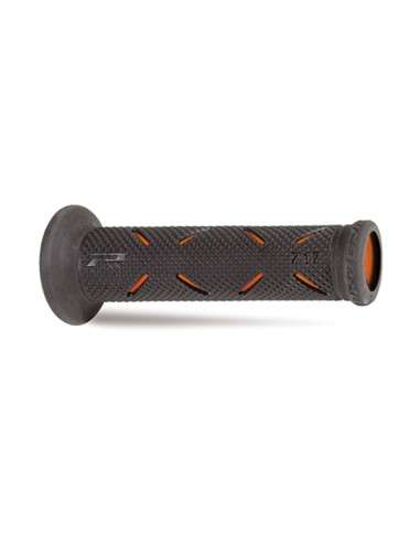 Manopole Progrip Dual Density Forate 717 Nere Arancio