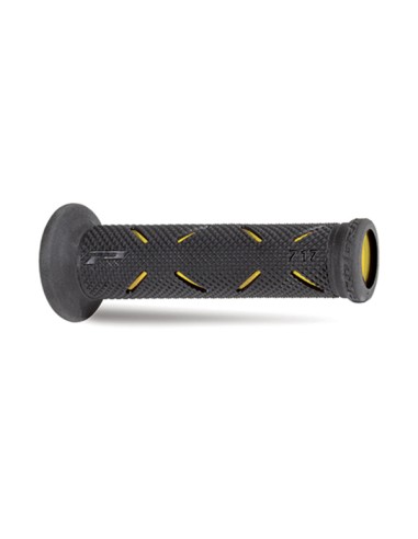 Manopole Progrip Dual Density Forate 717 Nere Giallo