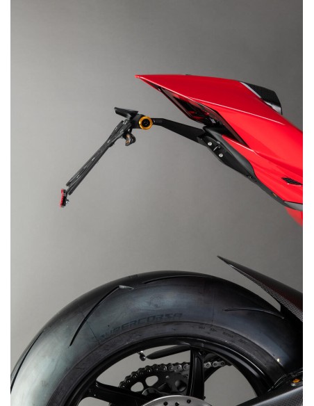 Portatarga Lightech Regolabile per Ducati Panigale V4S 2025 KTARDU120