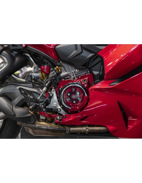 Carter Trasparente Cnc Racing per Ducati Multistrada V2S 2025 CA511