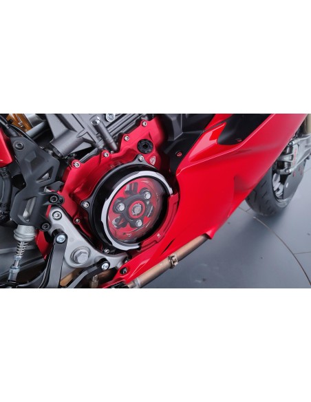 Carter Trasparente Cnc Racing per Ducati Streetfighter V2S 2025 CA511